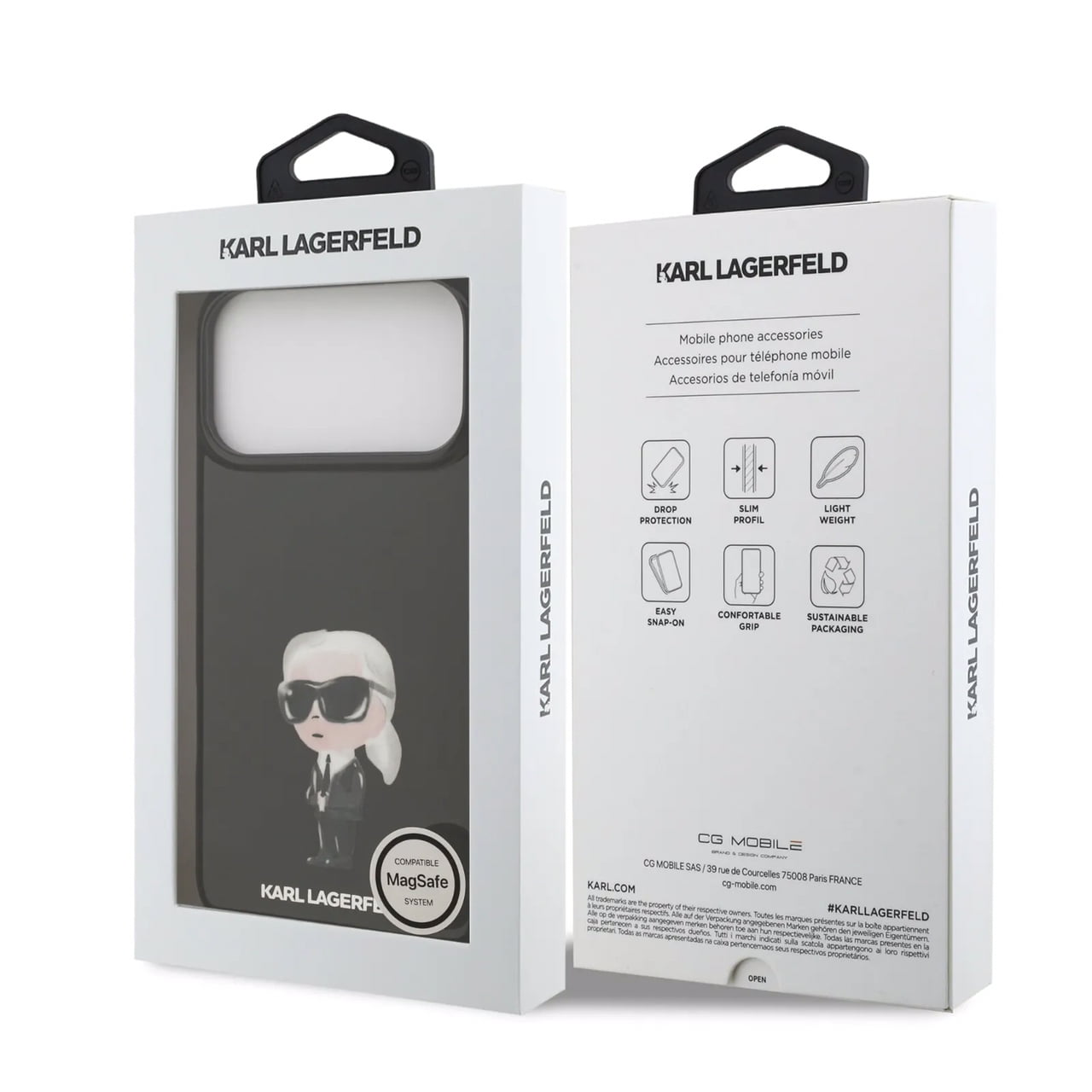 قاب کارل لاگرفلد Karl Lagerfeld شماره 3 Iphone سری 17